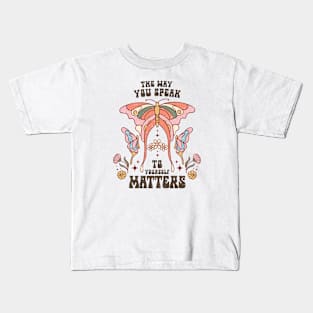 Butterflys Matters Distressed Kids T-Shirt